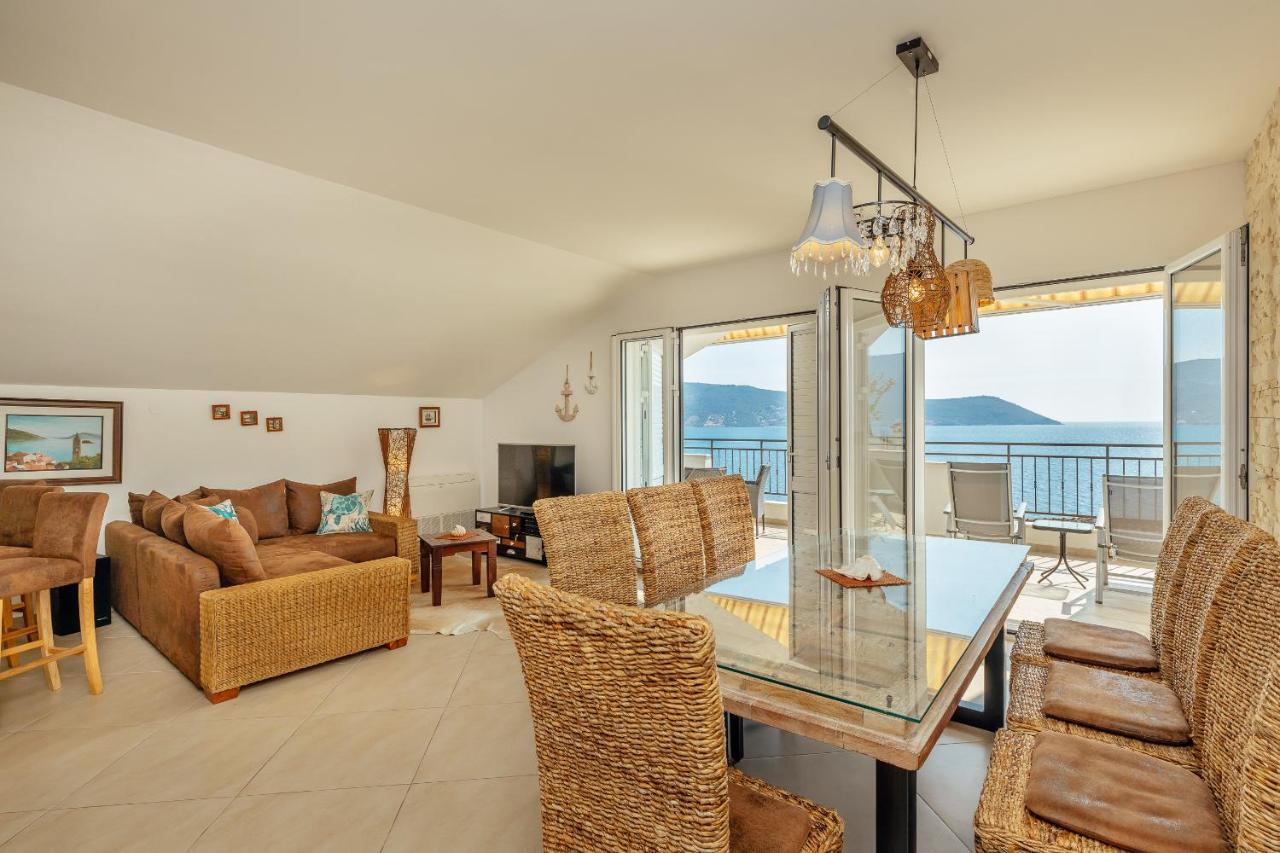 Apartment Penthouse Savina 赫尔采格诺维 外观 照片